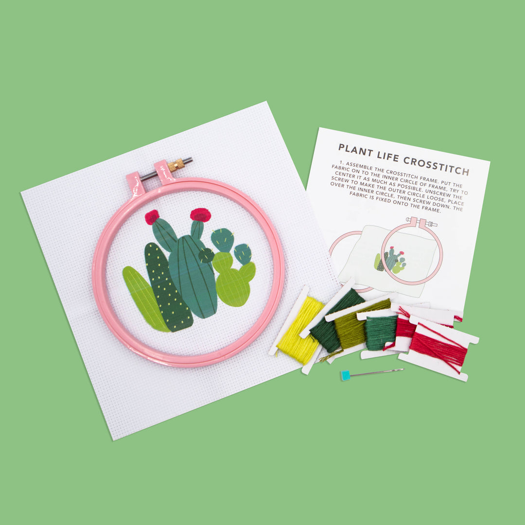 Cross Stitch Cactus