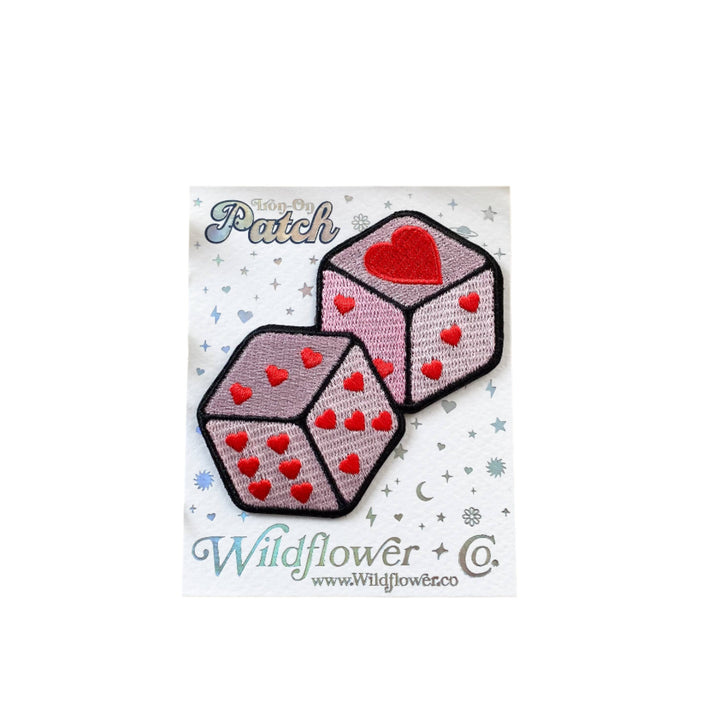 Pink Dice Patch