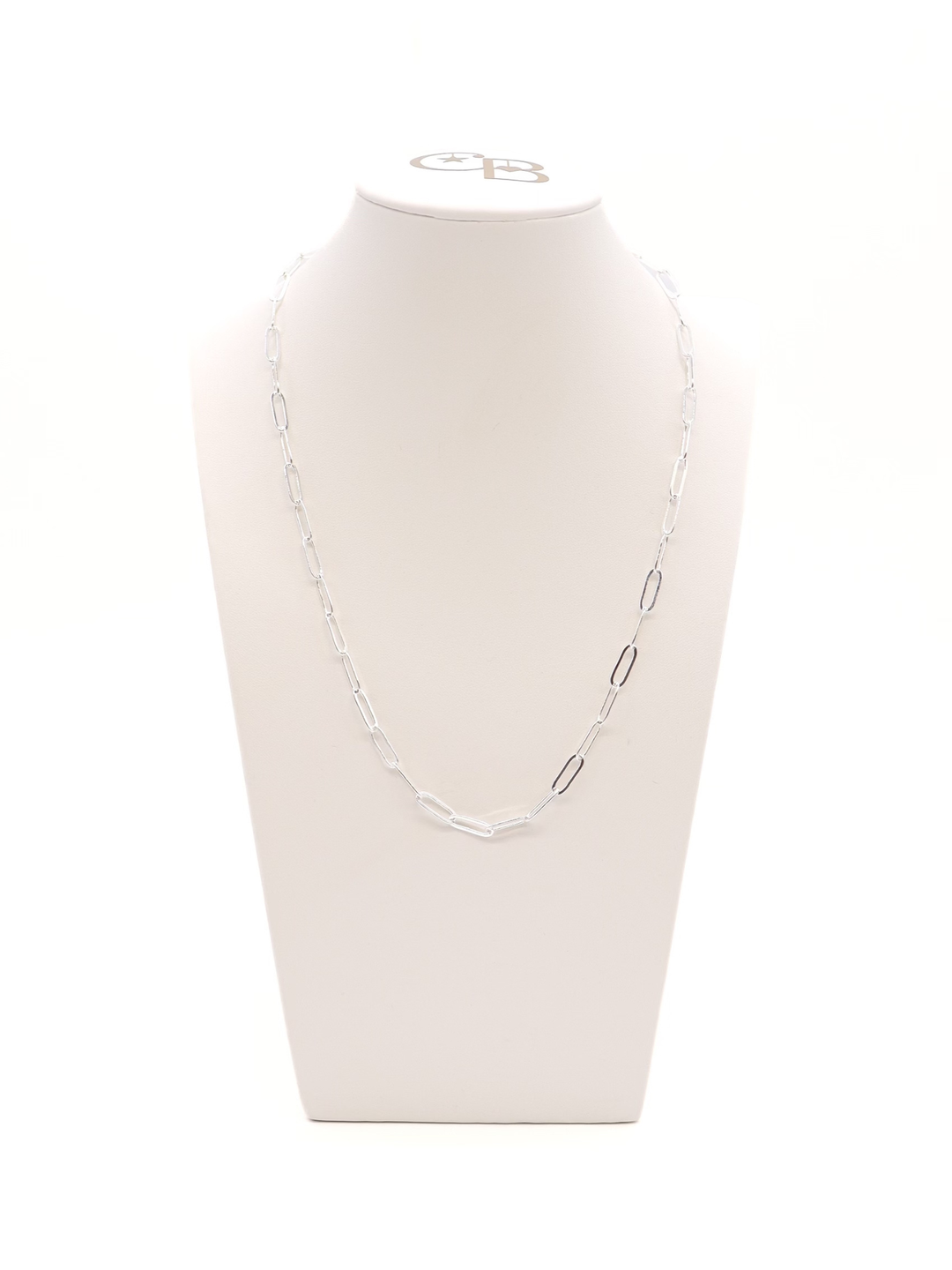 18" Silver Ashley Necklace