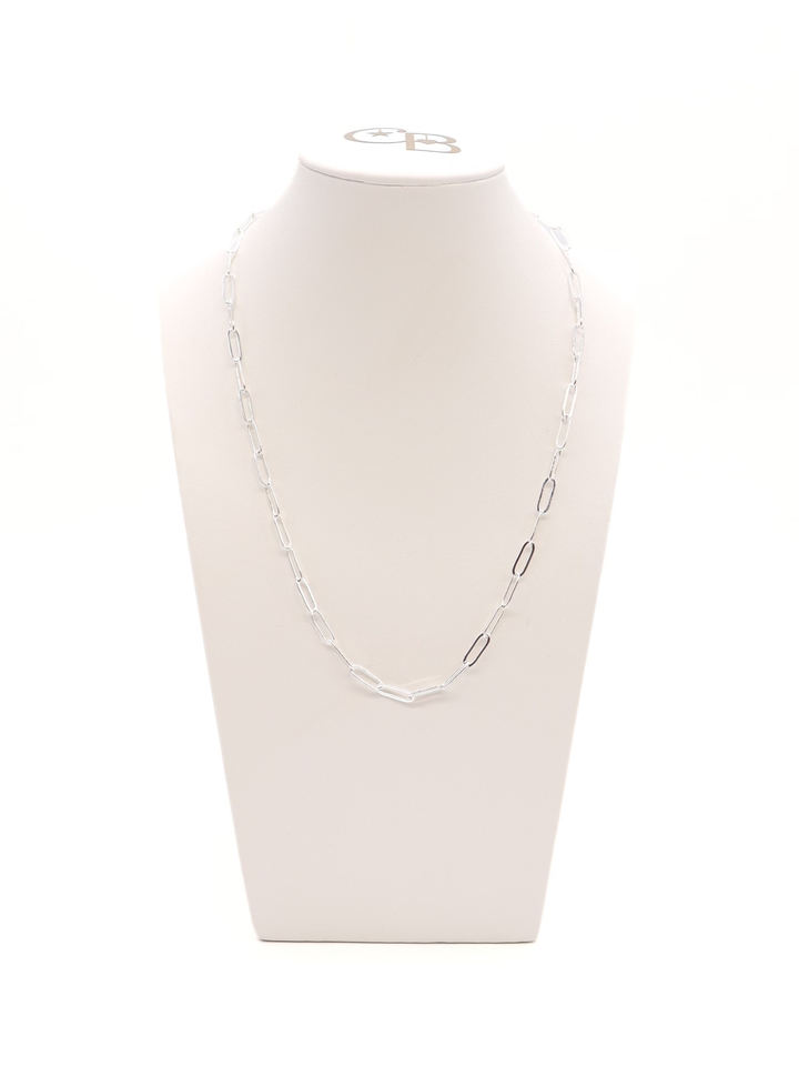 18" Silver Ashley Necklace