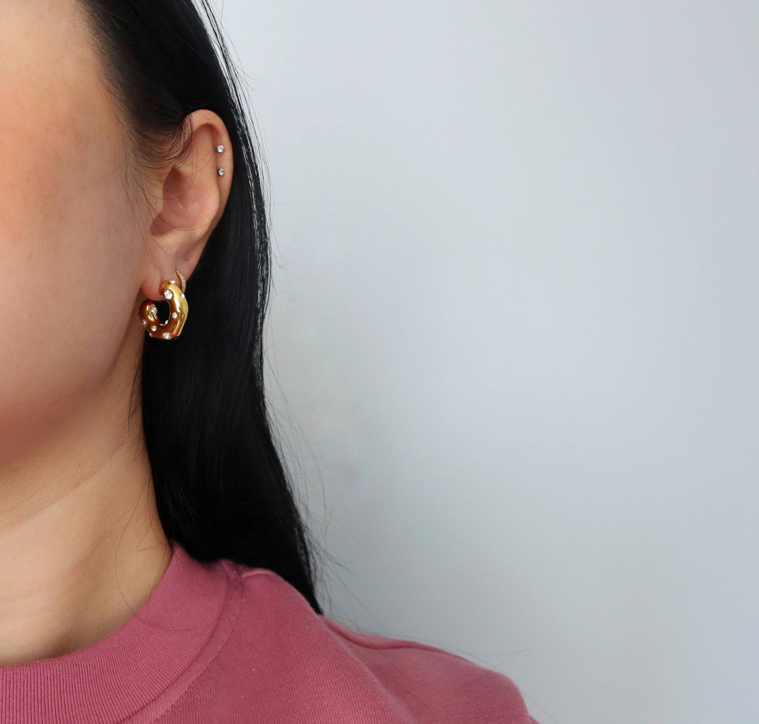 Dazzle Chunky Hoops