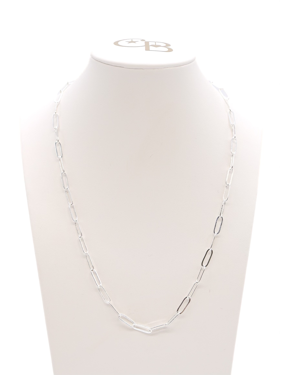 18" Silver Ashley Necklace