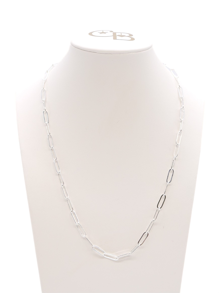 18" Silver Ashley Necklace