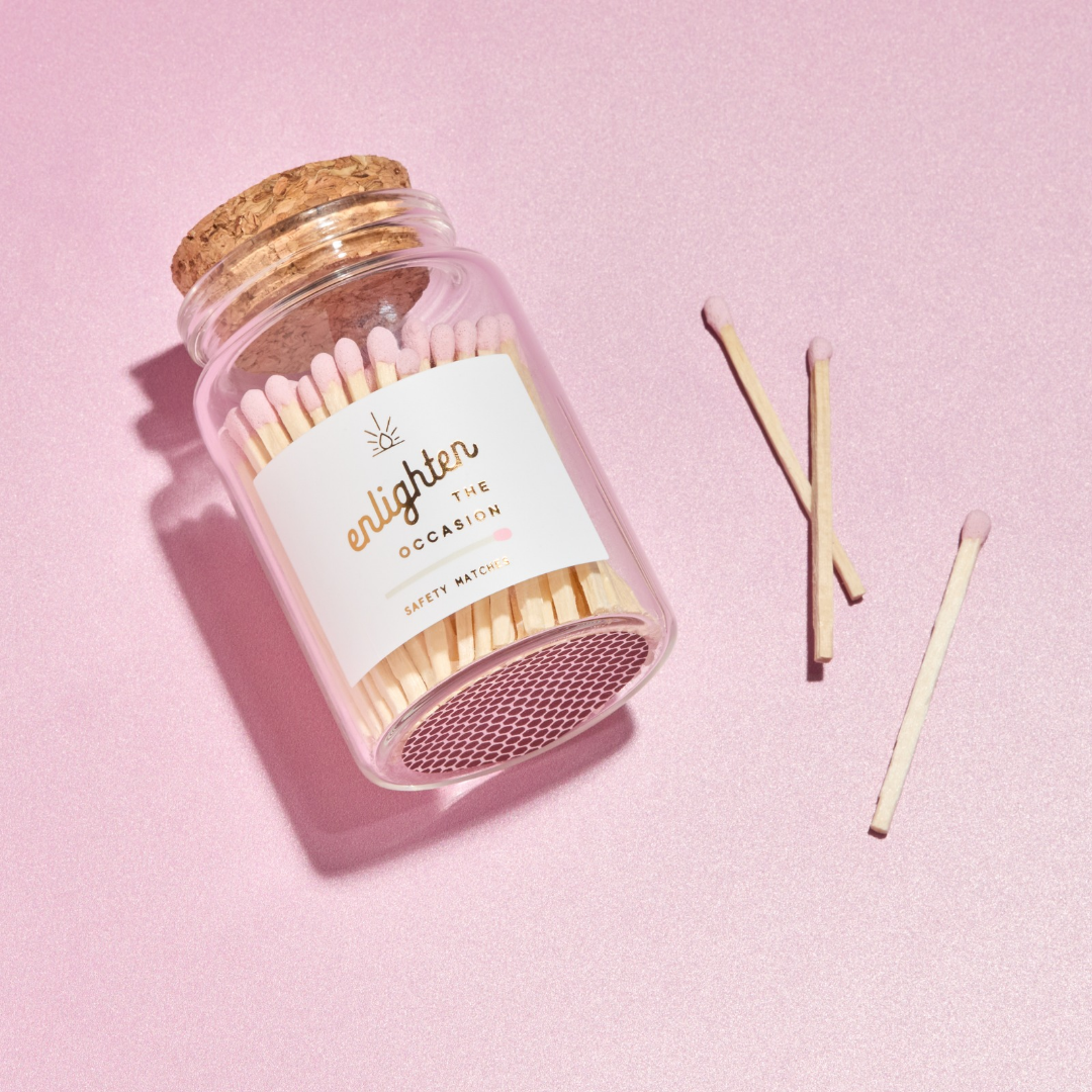 Baby Pink Lux Mini Match Corked Vial