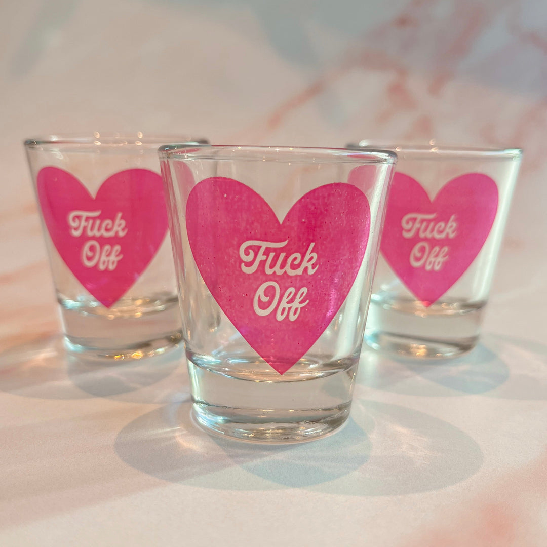 fuck off shot glass