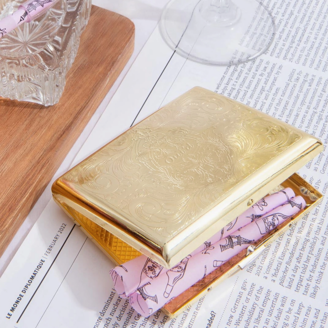 Gold Elegant Oui'd Joint Case