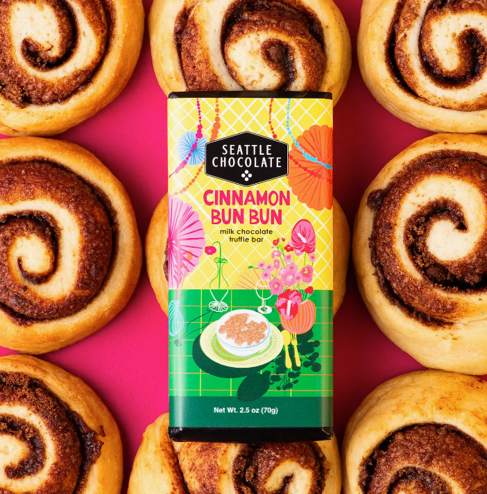 Cinnamon Bun Bun Truffle Bar