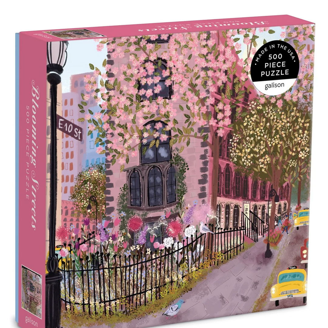 Blooming Streets 500 Piece Jigsaw Puzzle