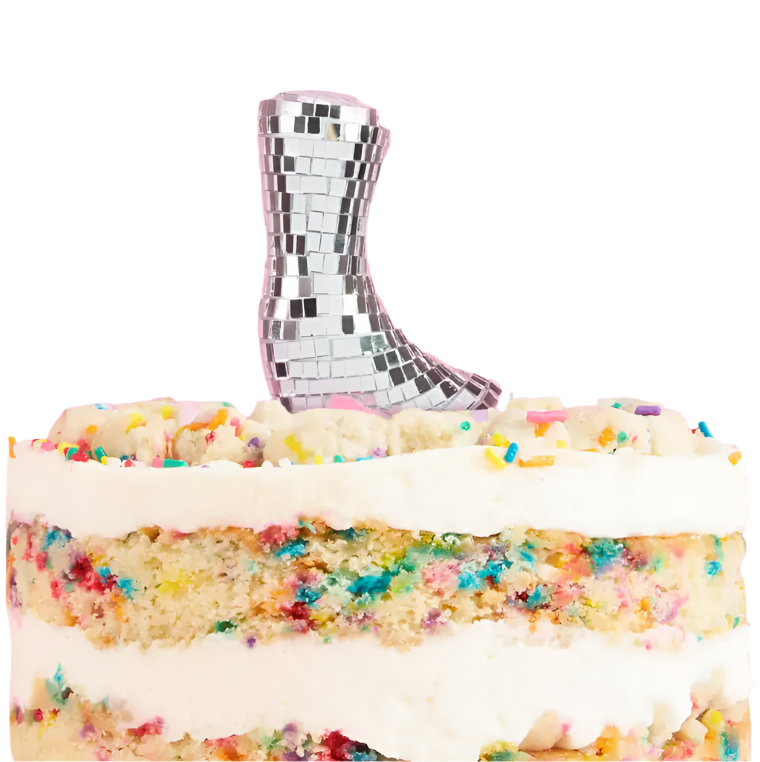 Cowgirl Boot Cake Topper