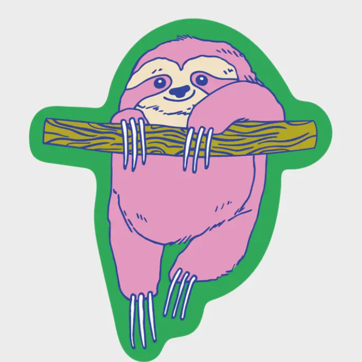 Sloth Sticker