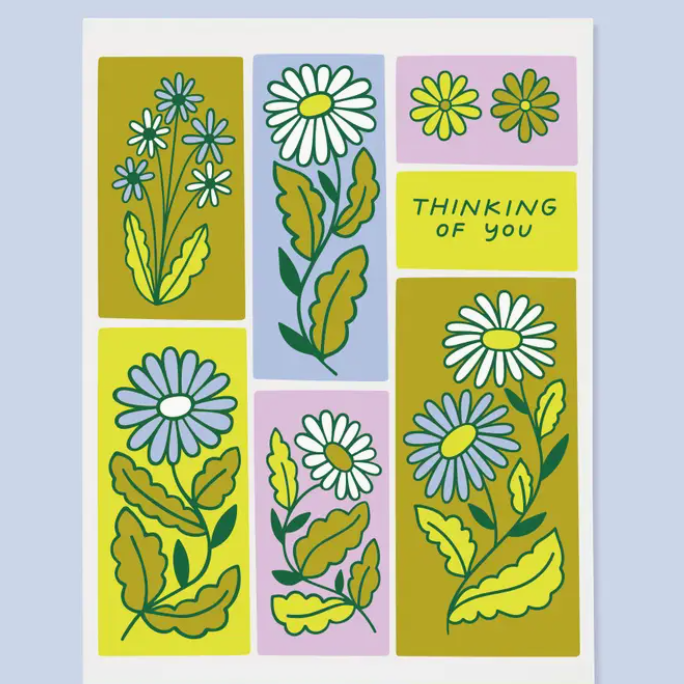 Thinking of You Floral Card