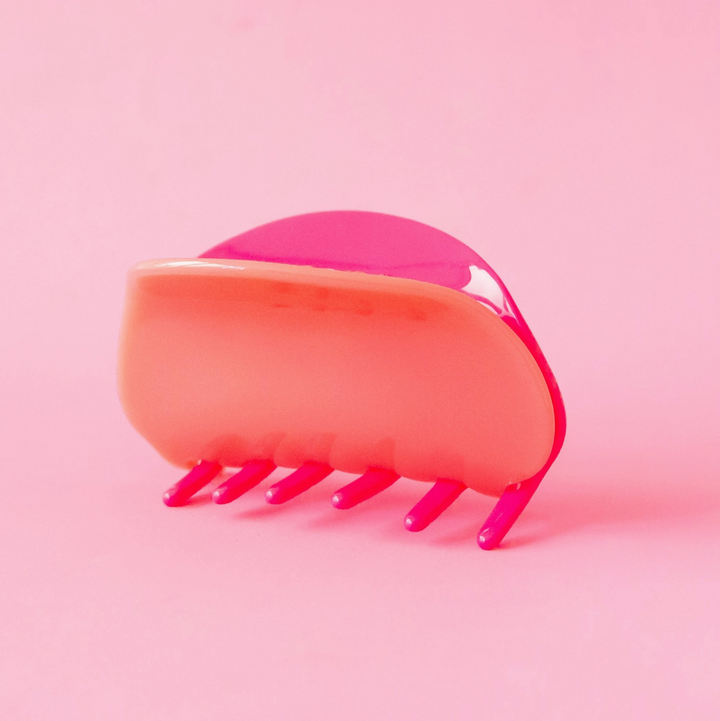 Two-Tone Hair Claw | Dragon Fruit