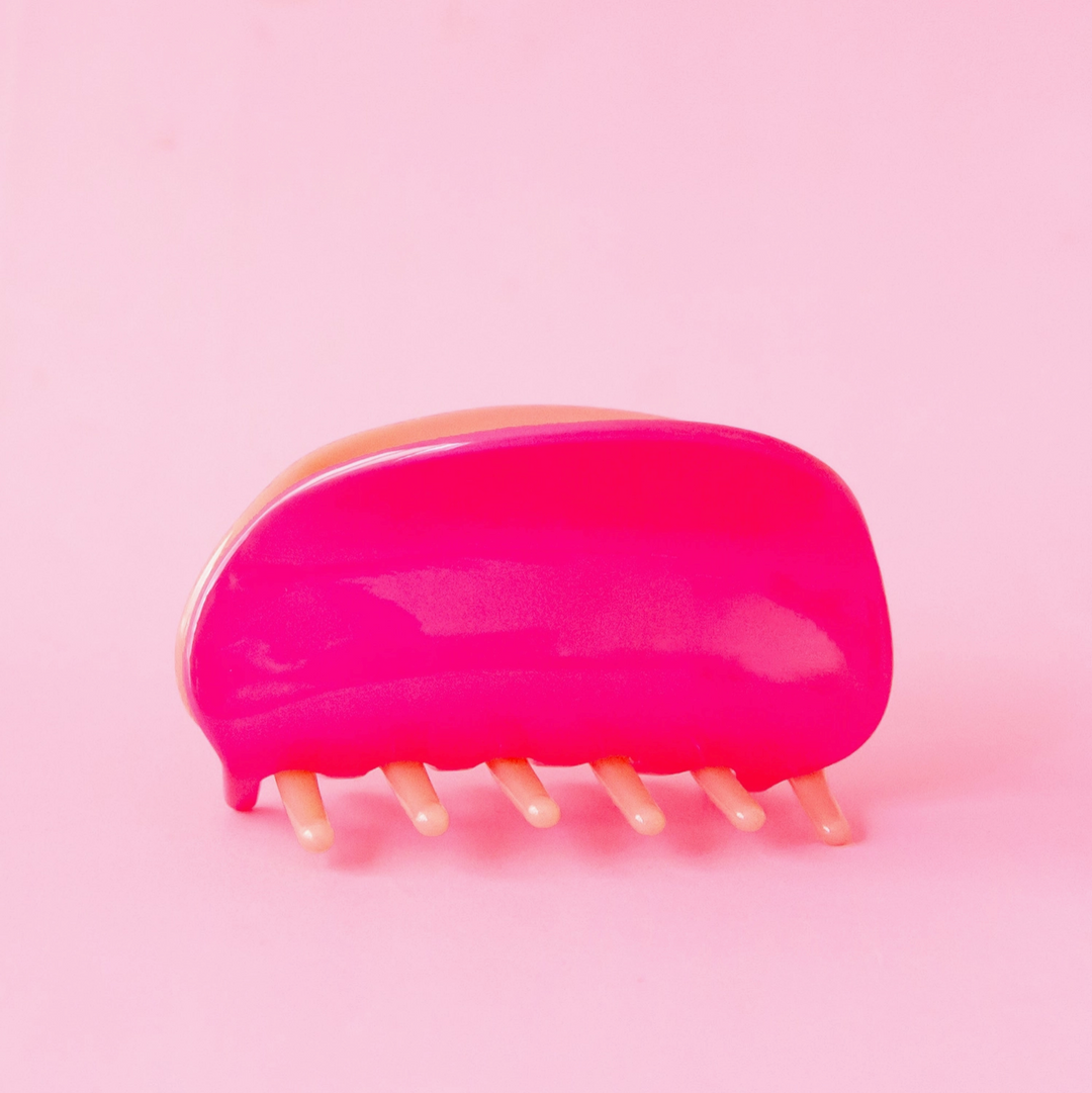 Two-Tone Hair Claw | Dragon Fruit