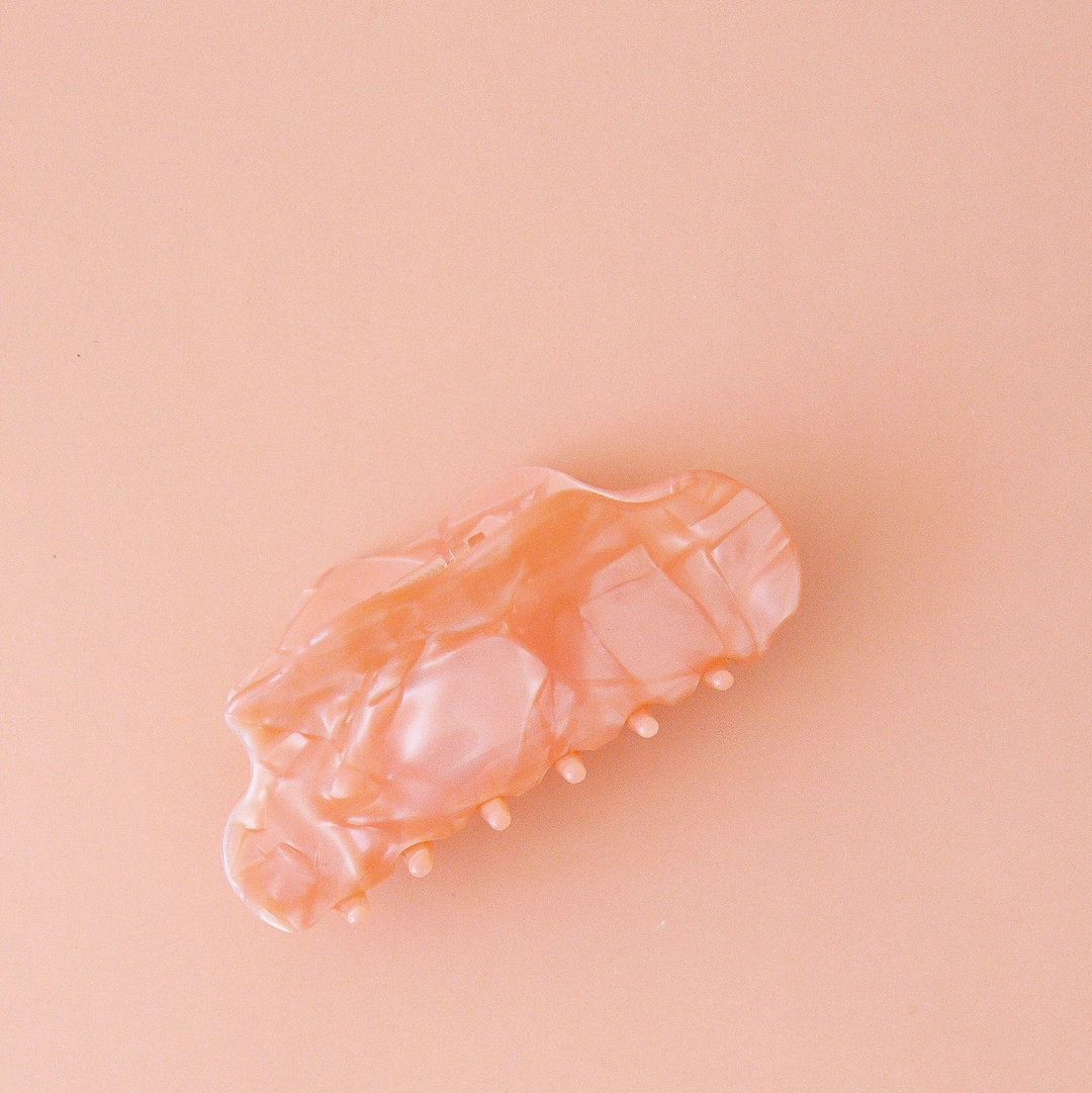 Venus Hair Claw | Peach Shell