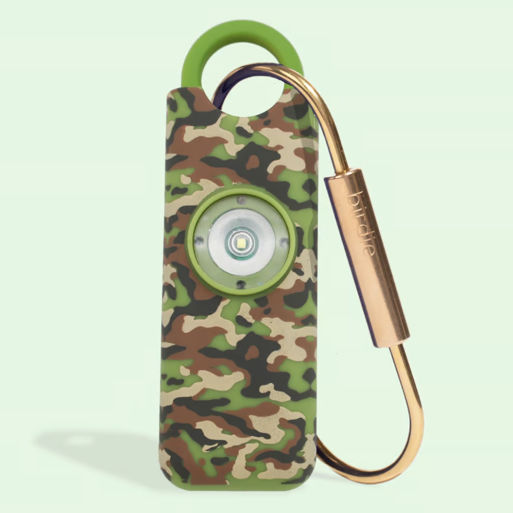 She's Birdie Personal Safety Alarm - Camo Green