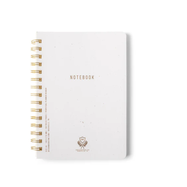 Ivory Twin Wire Journal