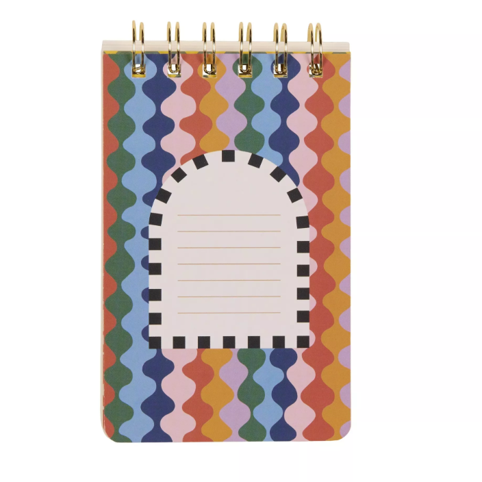 A Dopo Peacock Twin Wire Notepad