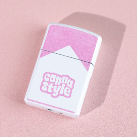 Pink Cig Box Lighter