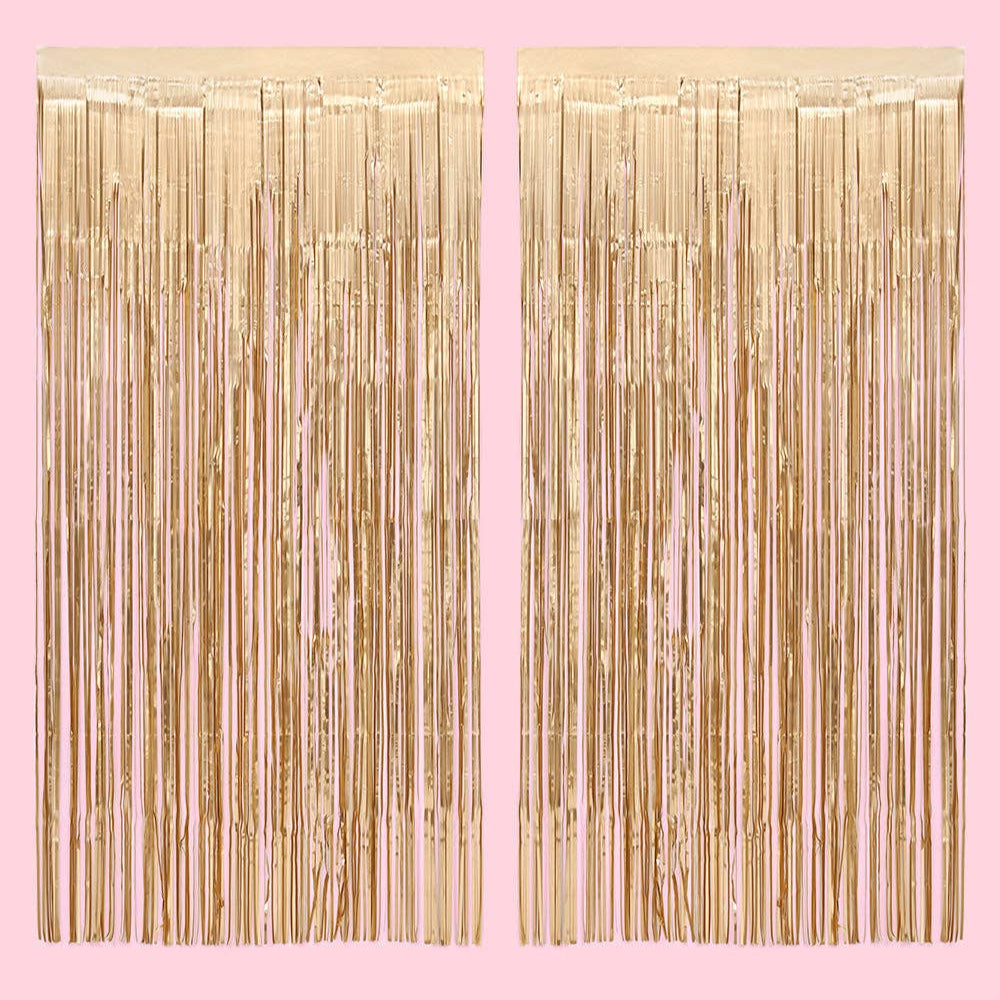 Matte Gold Curtain