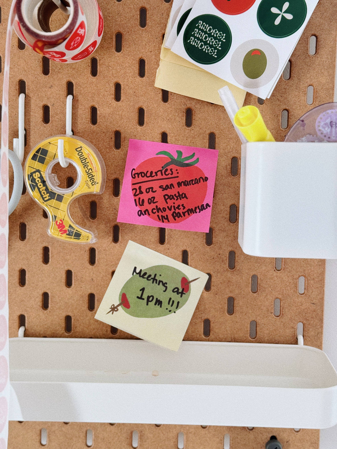 Tomato-do List Sticky Notes