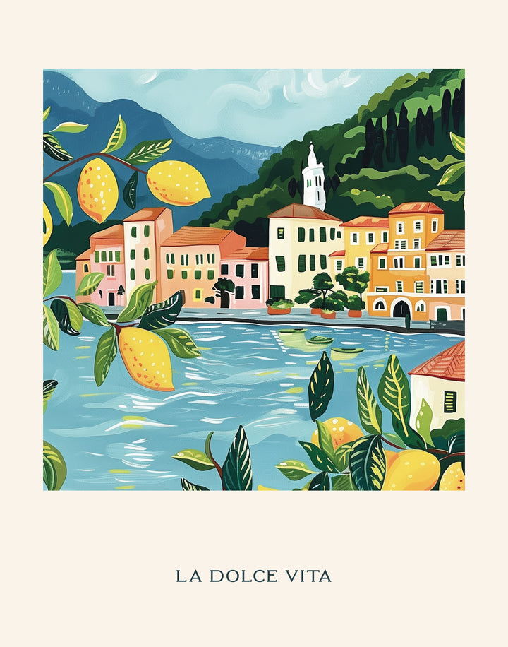 Dolce Vita Travel Collection Print