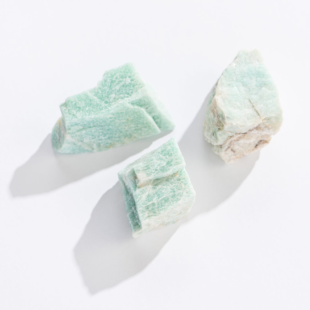 Amazonite, Rough