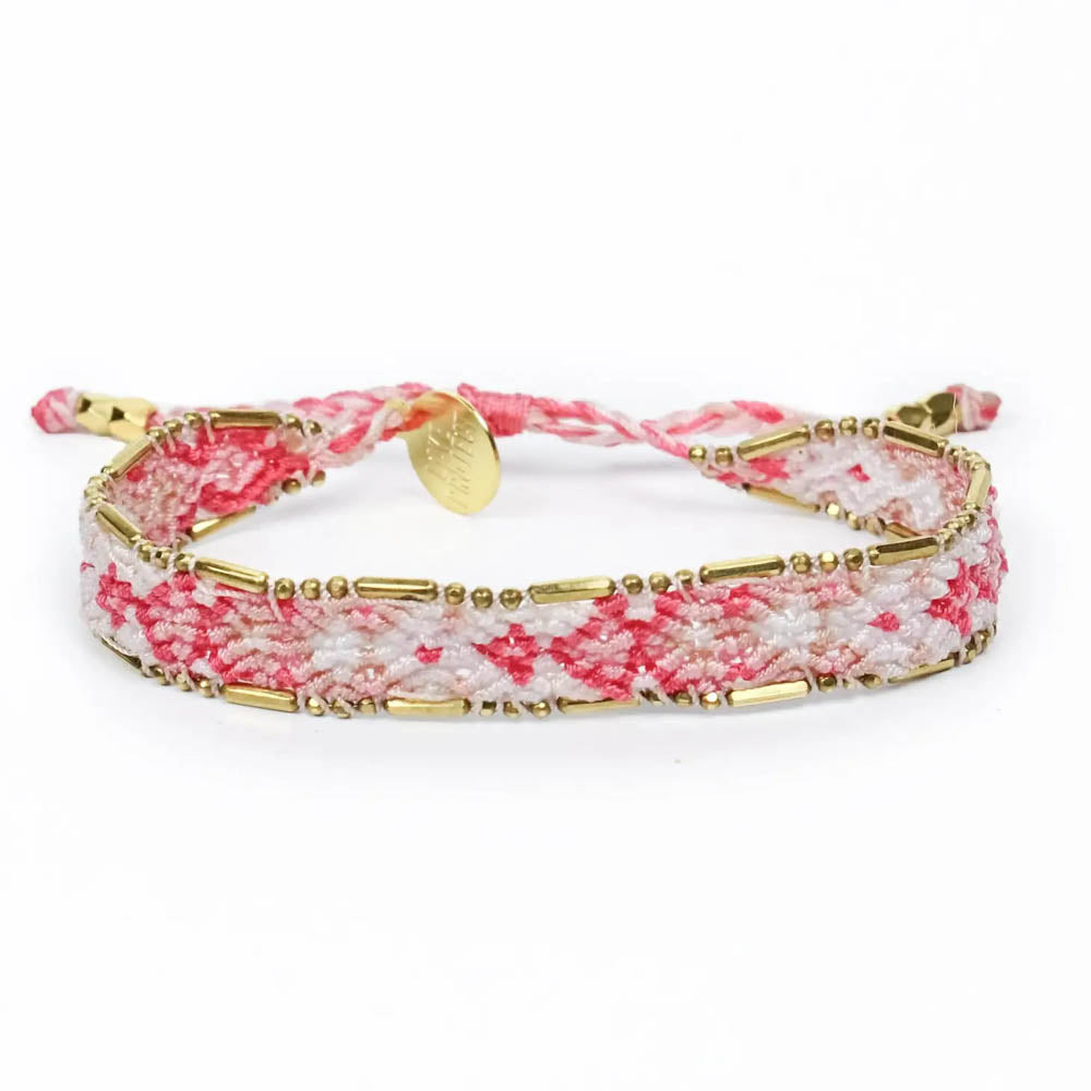 Sherbet Peach - Bali Friendship Bracelet